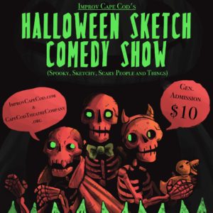 Halloween Sketch Poster sq
