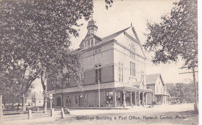 Photo of the Old Exchange Hall Building in Harwich Center
